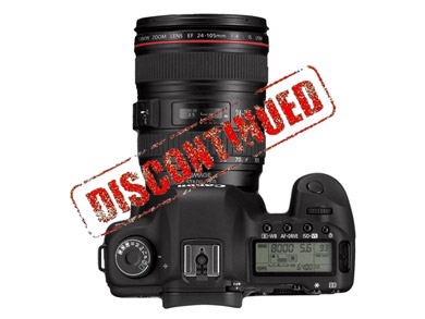 Canon eos 5D Mark II discontinued main